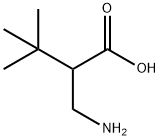 2-(Aminomethyl)-3,3-dimethylbutanoic acid HCl Structure