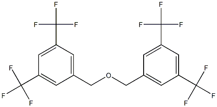 Benzene, 1,1'-[oxybis(methylene)]bis[3,5-bis(trifluoromethyl)- Structure