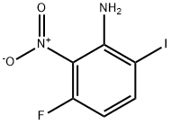 3-fluoro-6-iodo-2-nitroaniline 구조식 이미지