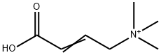 (E)-4-(trimethylammonio)but-2-enoic acid Structure