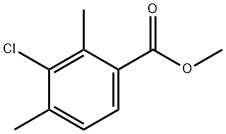 3-Chloro-2,4-dimethylbenzoic acid methyl ester Structure