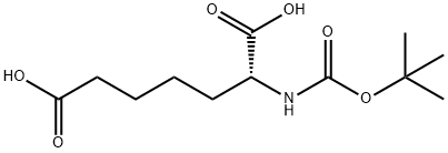 Boc-R-2-Aminopimelic acid 구조식 이미지