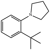 1-(2-(tert-butyl)phenyl)pyrrolidine Structure