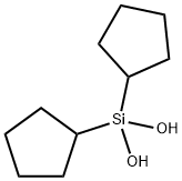 Silanediol, dicyclopentyl- 구조식 이미지