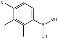 (4-chloro-2,3-dimethylphenyl)boronic acid 구조식 이미지