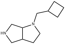1-(Cyclobutylmethyl)octahydropyrrolo[3,4-b]pyrrole Structure