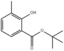 2-Hydroxy-3-methyl-benzoic acid tert-butyl ester Structure