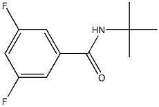 N-tert-Butyl-3,5-difluorobenzamide, 97% Structure