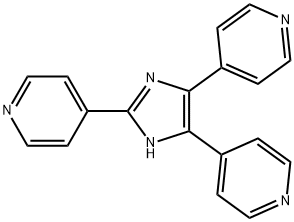 4,4',4''-(1H-imidazole-2,4,5-triyl)tripyridine Structure