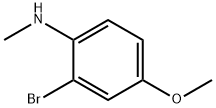 (2-Bromo-4-methoxy-phenyl)-methyl-amine Structure