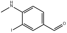 3-Iodo-4-(methylamino)benzaldehyde 구조식 이미지