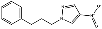 4-nitro-1-(3-phenylpropyl)-1H-pyrazole 구조식 이미지