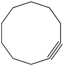 cyclodecyne Structure