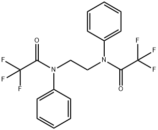 N,N'-1,2-ethanediylbis(2,2,2-trifluoro-N-phenylacetamide) Structure