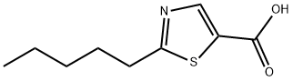 5-Thiazolecarboxylicacid, 2-pentyl- 구조식 이미지