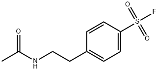 Benzenesulfonylfluoride, 4-[2-(acetylamino)ethyl]- 구조식 이미지