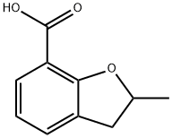7-Benzofurancarboxylicacid, 2,3-dihydro-2-methyl- Structure
