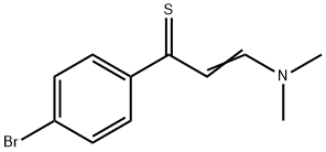 2-Propene-1-thione, 1-(4-bromophenyl)-3-(dimethylamino)- Structure