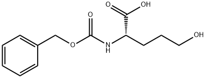 N-Cbz-5-hydroxy-L-Norvaline 구조식 이미지