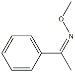 Acetophenone, O-methyloxime Structure