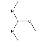 N-(dimethylamino-ethoxy-phosphanyl)-N-methyl-methanamine Structure