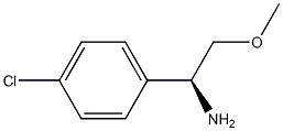 (1S)-1-(4-CHLOROPHENYL)-2-METHOXYETHAN-1-AMINE Structure
