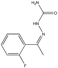 Hydrazinecarboxamide,2-[1-(2-fluorophenyl)ethylidene]- Structure