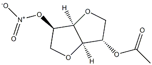 (3S,3aR,6R,6aS)-6-(nitrooxy)hexahydrofuro[3,2-b]furan-3-yl acetate 구조식 이미지