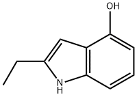 2-Ethyl-1H-indol-4-ol 구조식 이미지