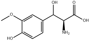 Tyrosine, b-hydroxy-3-methoxy- 구조식 이미지