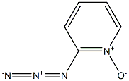Pyridine, 2-azido-,1-oxide 구조식 이미지