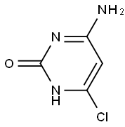 4-amino-6-chloro-1H-pyrimidin-2-one Structure