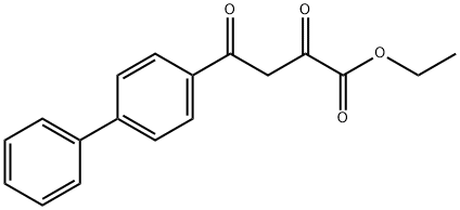 Ethyl a,g-dioxo-4-(biphenyl-4-yl)butanoate Structure