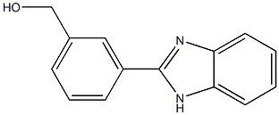 (3-(1H-Benzo[d]imidazol-2-yl)phenyl)methanol Structure