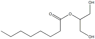 Octanoic acid, 2-hydroxy-1-(hydroxymethyl)ethyl ester 구조식 이미지