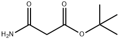 Propanoic acid, 3-amino-3-oxo-, 1,1-dimethylethyl ester 구조식 이미지