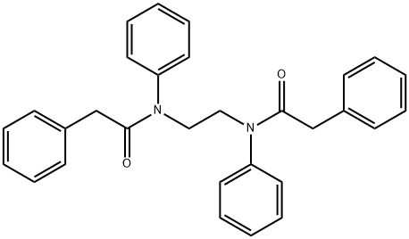 N,N'-1,2-ethanediylbis(N,2-diphenylacetamide) 구조식 이미지