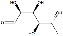 6-Desoxy-D-mannose Structure