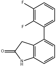 4-(2,3-difluorophenyl)indolin-2-one Structure