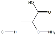 2-(Aminooxy)propionic acid hydrochloride Structure