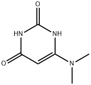 6-dimethylamino-1H-pyrimidine-2,4-dione 구조식 이미지