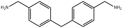 [4-[[4-(aminomethyl)phenyl]methyl]phenyl]methanamine Structure