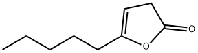 2(3H)-Furanone, 5-pentyl- Structure