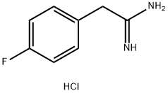 2-(4-fluorophenyl)ethanimidamide hydrochloride Structure