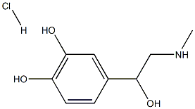 d-Epinephrine hydrochloride Structure