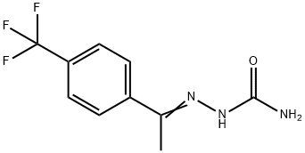({1-[4-(trifluoromethyl)phenyl]ethylidene}amino)urea 구조식 이미지