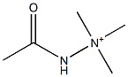 acetamido-trimethyl-azanium Structure