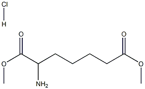 RS-2-Aminopimelic acid dimethyl ester hydrochloride 구조식 이미지