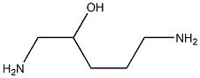 2-Pentanol, 1,5-diamino- Structure