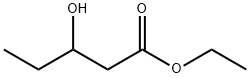 Pentanoic acid,3-hydroxy-, ethyl ester 구조식 이미지